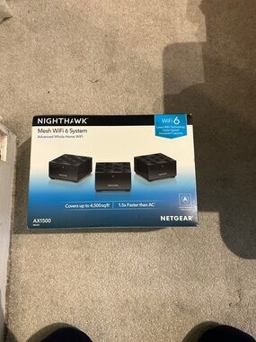 adidas Black Mesh WiFi Router Set